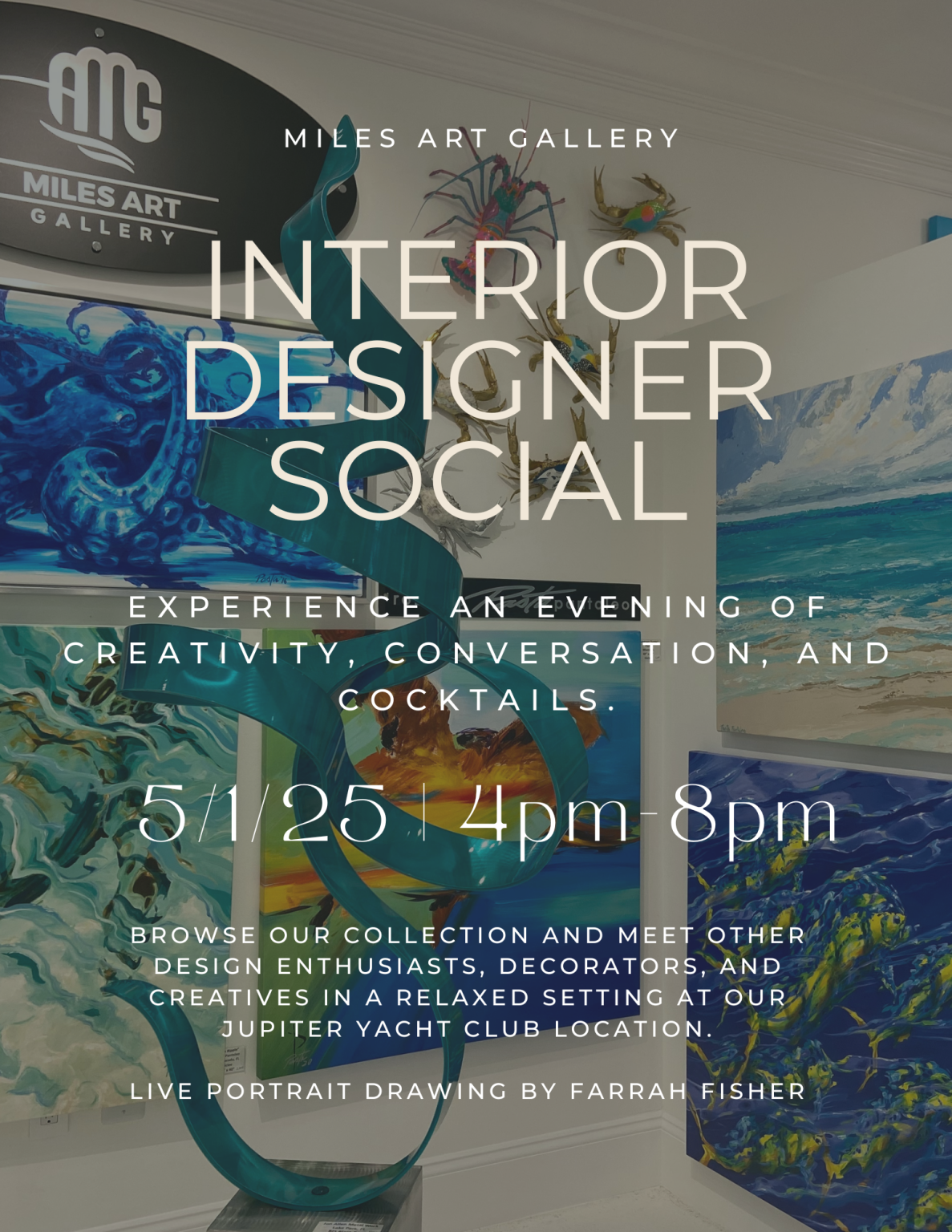 INTERIOR DESIGNER SOCIAL – Miles Art Gallery
