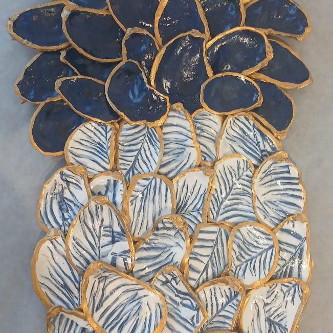 Oyster Pineapple blue